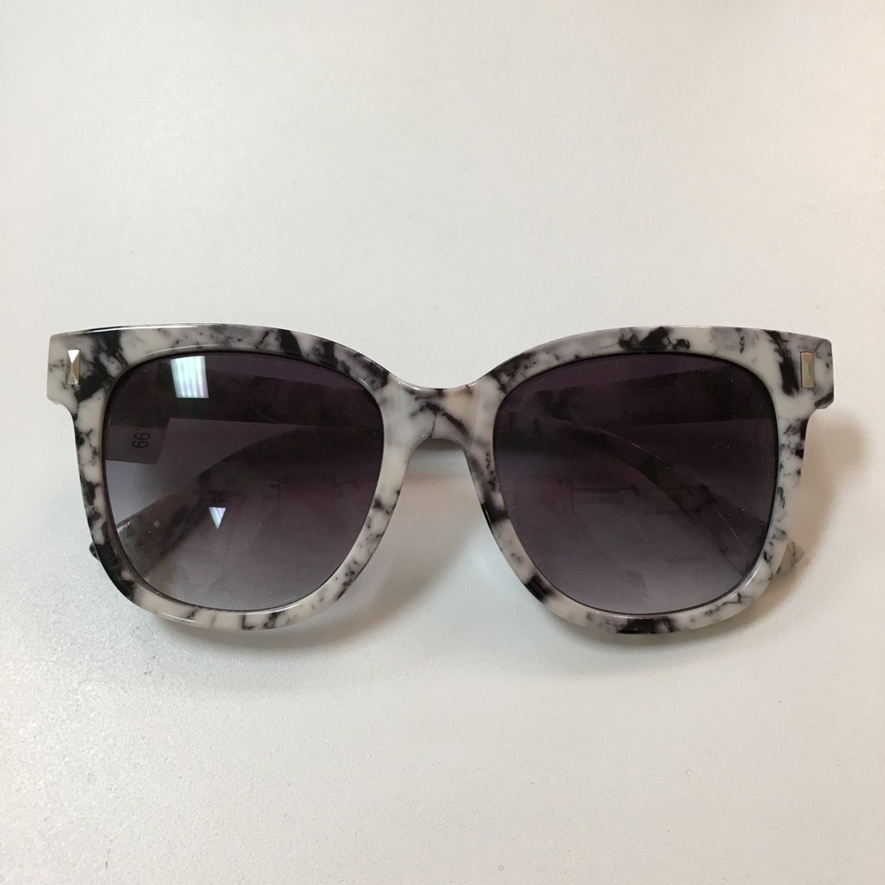 Marble Black Fade Sunglasses